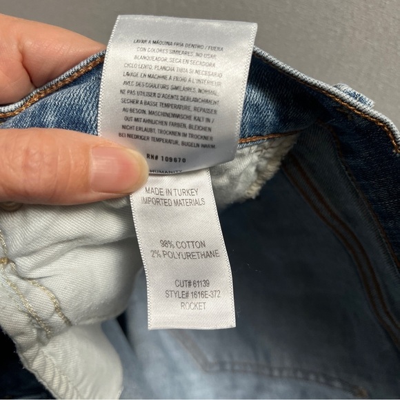 Citizens of Humanity rocket ankle Blue Women's Skinny Jeans Sz 26 - Picture 8 of 13